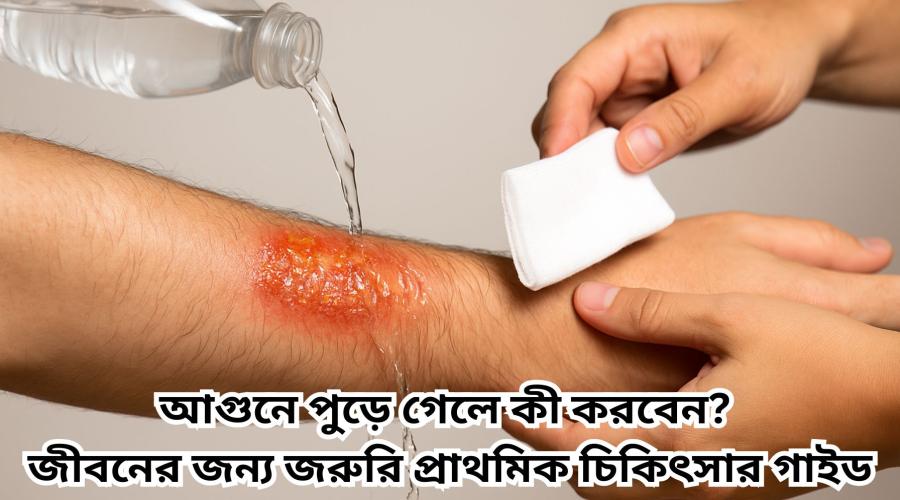 ঘরোয়া দুর্ঘটনায় বার্ন হলে কী করবেন?